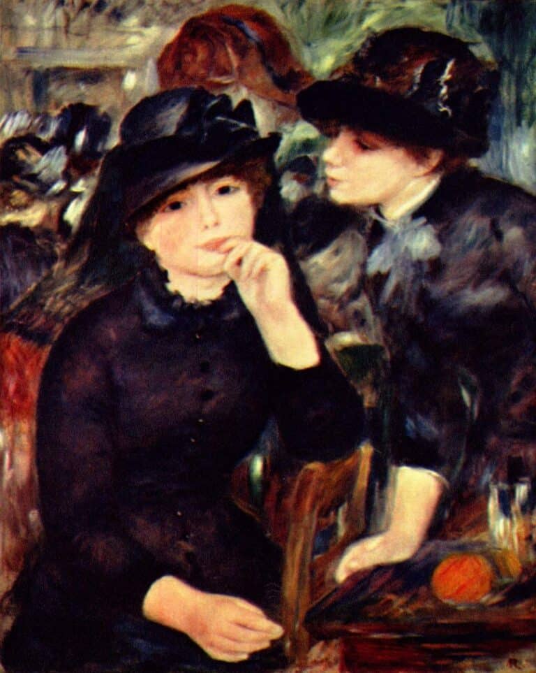 Jeunes filles en noir – Pierre-Auguste Renoir Pierre-Auguste Renoir