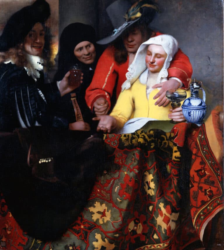 L’Entremetteuse – Johannes Vermeer Johannes Vermeer