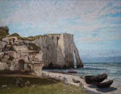 La falaise d’Etretat après l’orage – Gustave Courbet Gustave Courbet