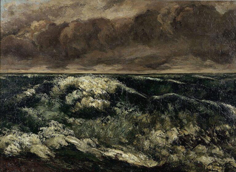 La Vague – Gustave Courbet Gustave Courbet