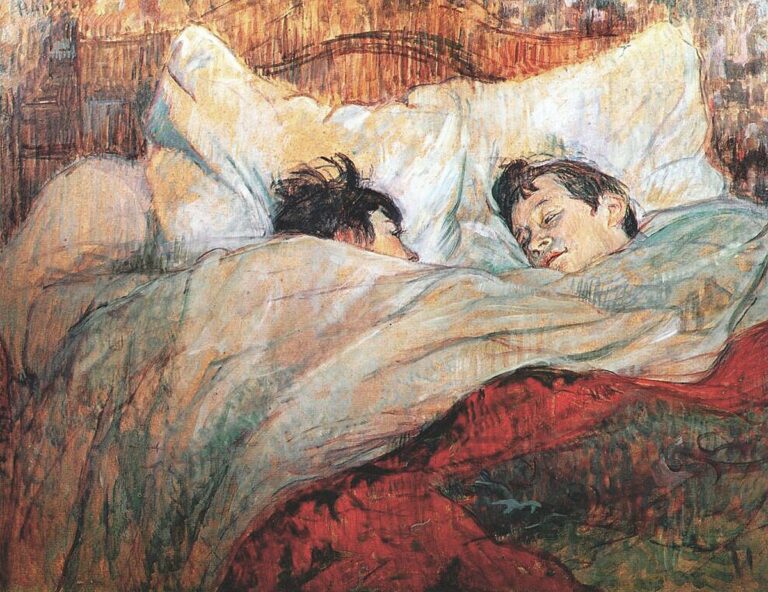 Le Lit – Toulouse Lautrec Henri de Toulouse-Lautrec