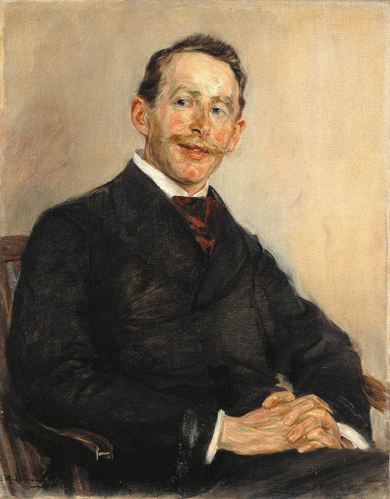 Portrait du Dr Max Linde – Max Liebermann Max Liebermann