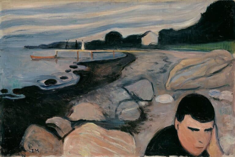 Mélancolie – Edvard Munch Edvard Munch