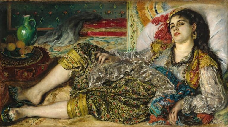 L’Odalisque – Pierre-Auguste Renoir Pierre-Auguste Renoir