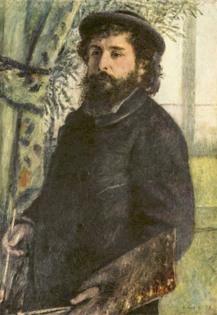 Portrait de Claude Monet – Pierre-Auguste Renoir Pierre-Auguste Renoir