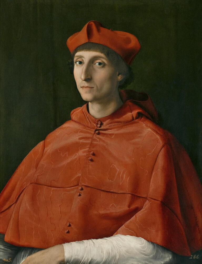 Portrait d’un cardinal – Raphaël (peintre) Raffaello Sanzio