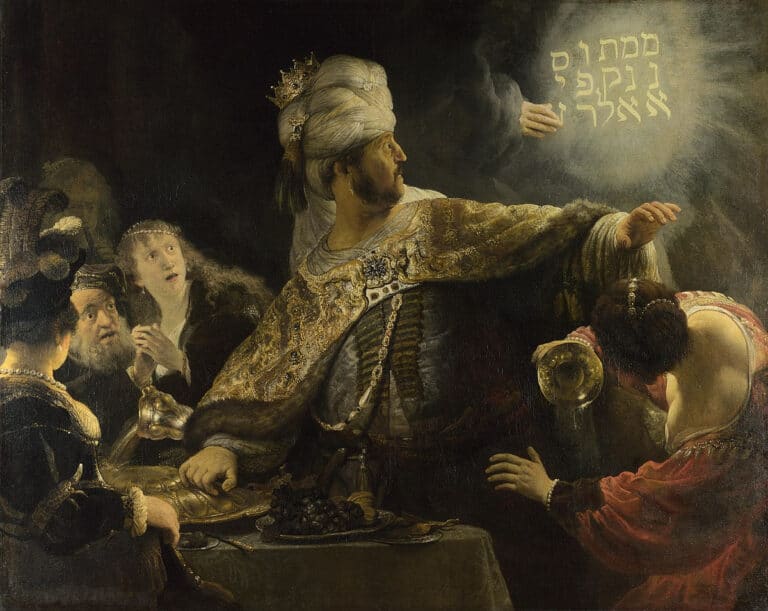 Le Festin de Balthazar – Rembrandt van Rijn Rembrandt van Rijn