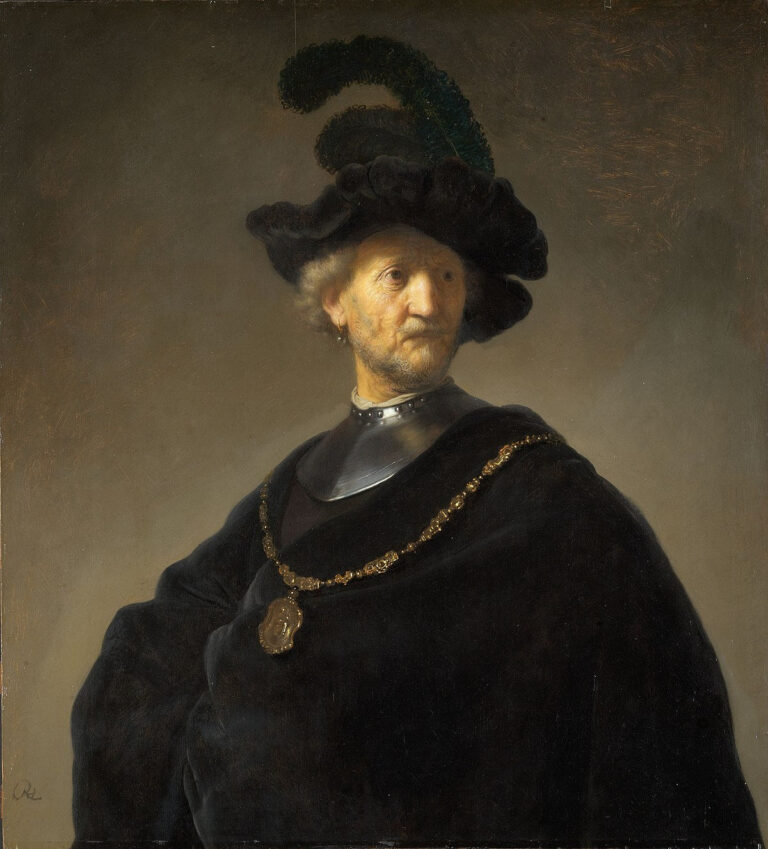 Le Vieil Homme à la chaîne d’or – Rembrandt van Rijn Rembrandt van Rijn