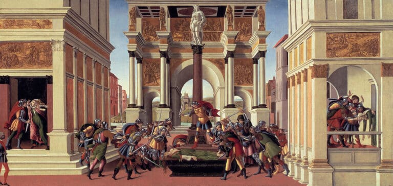 Histoire des Lucrèce – Sandro Botticelli Sandro Botticelli