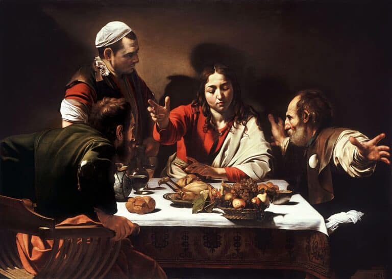 Le Souper à Emmaüs – Caravage Le Caravage