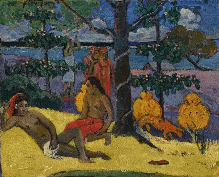 La Femme aux mangos – Paul Gauguin Paul Gauguin