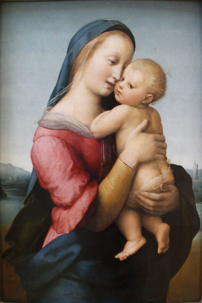 La Vierge tempi – Raphaël (peintre) Raffaello Sanzio