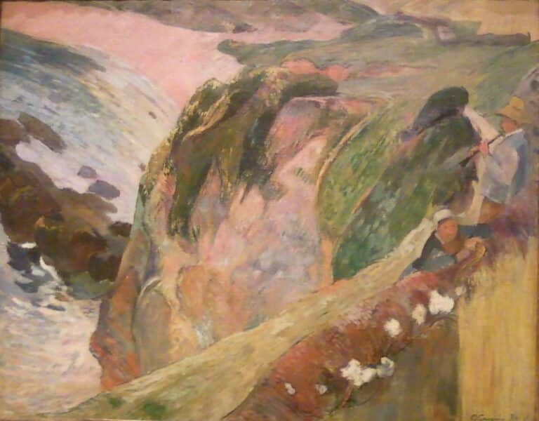 Le joueur de Flageolet sur la falaise – Paul Gauguin Paul Gauguin