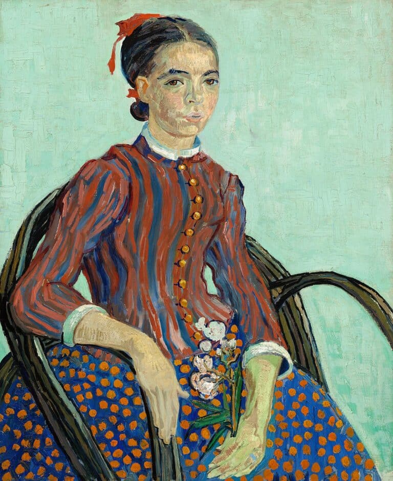 La Mousmé – Van Gogh Vincent Van Gogh