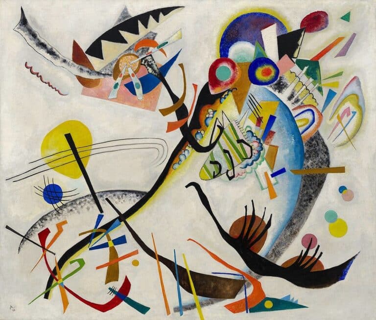 Segment bleu – Vassily Kandinsky Vassily Kandinsky