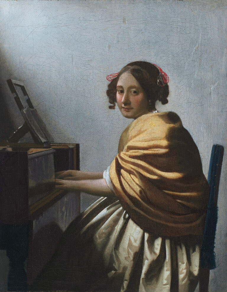 Dame jouant du virginal – Johannes Vermeer Johannes Vermeer