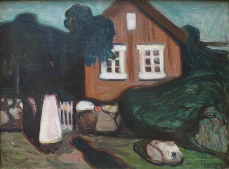 Maison au clair de lune – Edvard Munch Edvard Munch