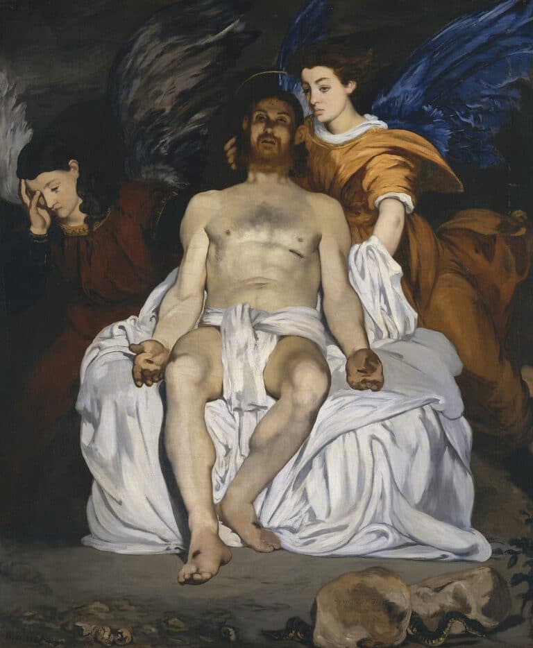 Le Christ mort et les anges – Edouard Manet Édouard Manet