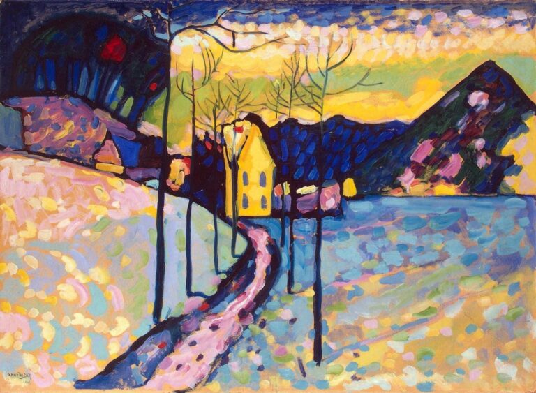 Paysage d’hiver – Vassily Kandinsky Vassily Kandinsky