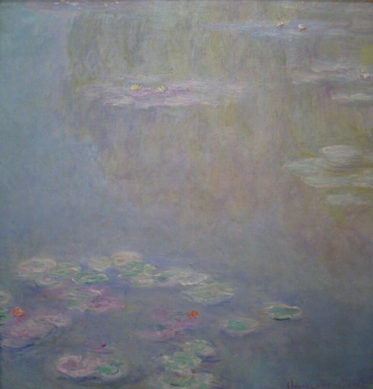 Nymphéas (W1733) – Claude Monet "Les Nymphéas" de Claude Monet