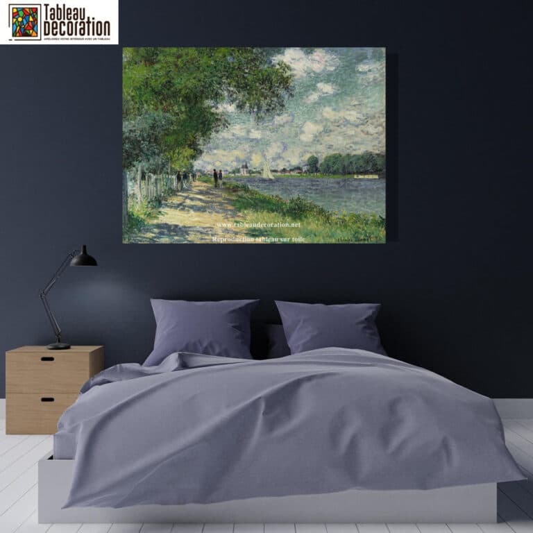 La Seine a Argenteuil – Tableau Monet Claude Monet 3