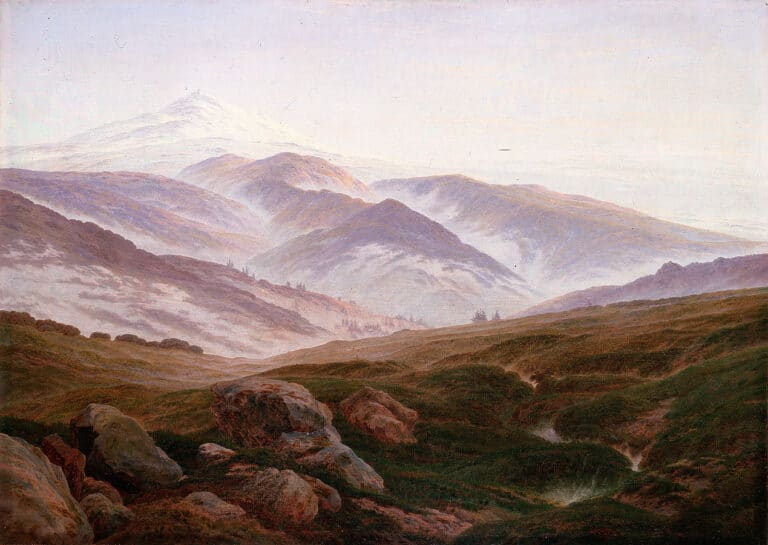 Souvenirs dans le massif des Géants – Caspar David Friedrich Caspar David Friedrich