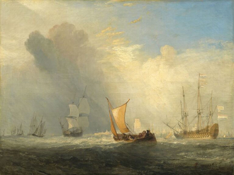 Ferry bateau de Rotterdam – William Turner William Turner