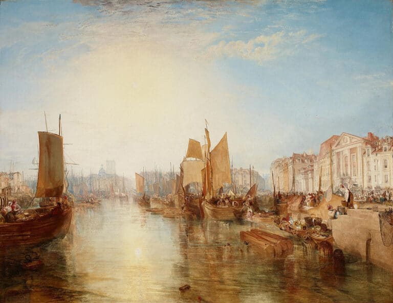 Le Port de Dieppe – William Turner William Turner