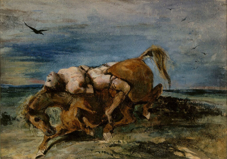 Le mazeppa – Eugène Delacroix Eugène Delacroix