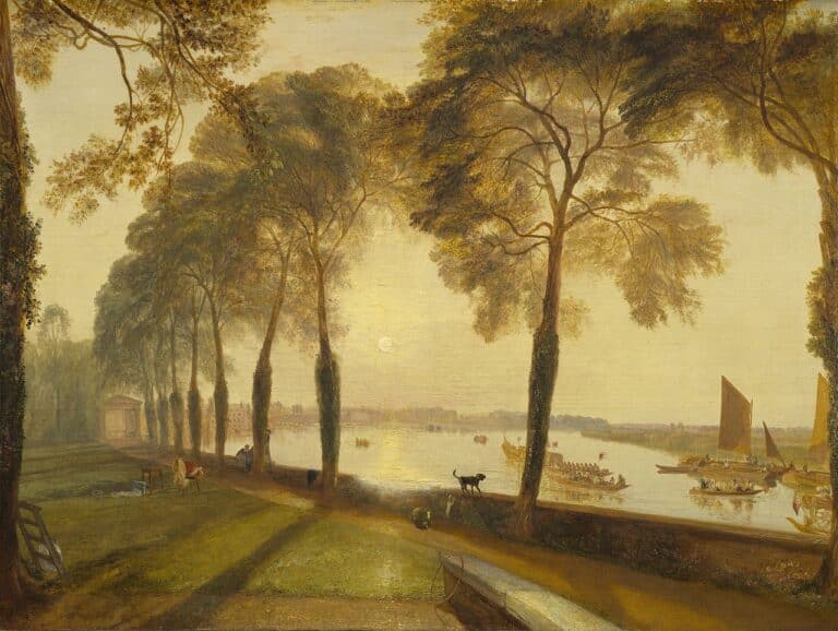 Terrasse Mortlake – William Turner William Turner