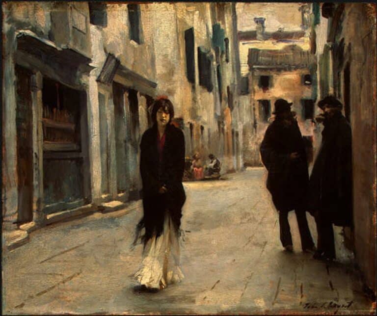 Rue à Venise – John Singer Sargent John Singer Sargent