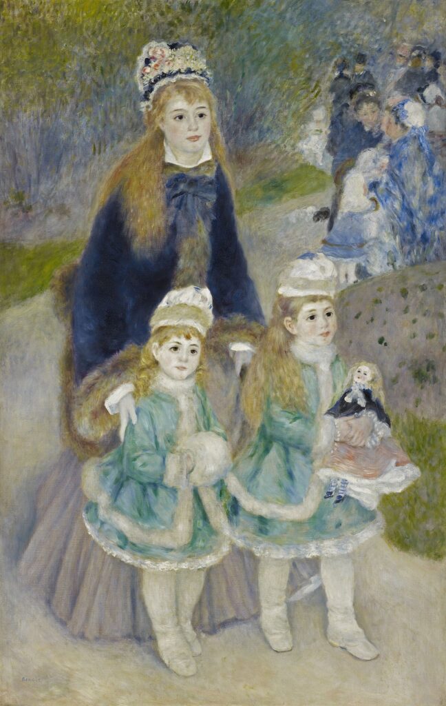 La Promenade – Pierre-Auguste Renoir Pierre-Auguste Renoir