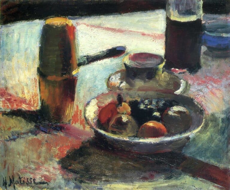 Fruit et pot à café – Matisse Henri Matisse