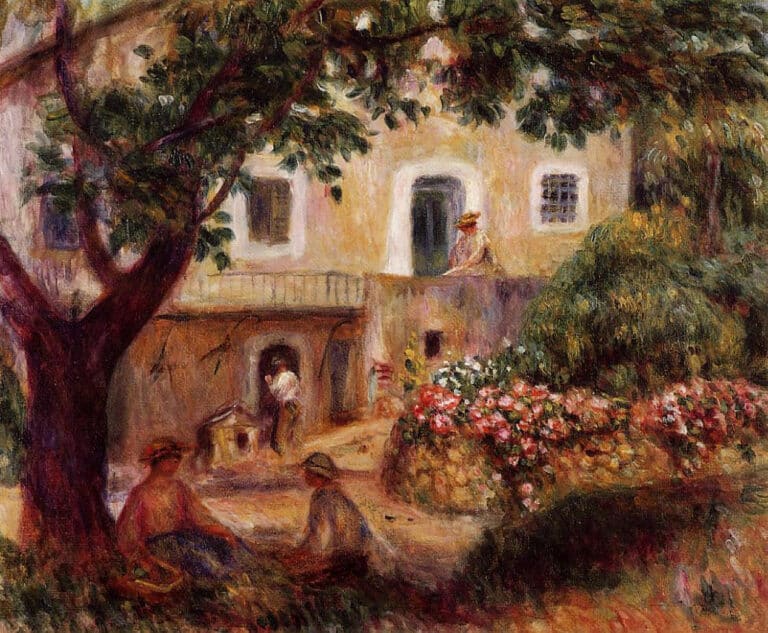 Le ferme – Pierre-Auguste Renoir Pierre-Auguste Renoir