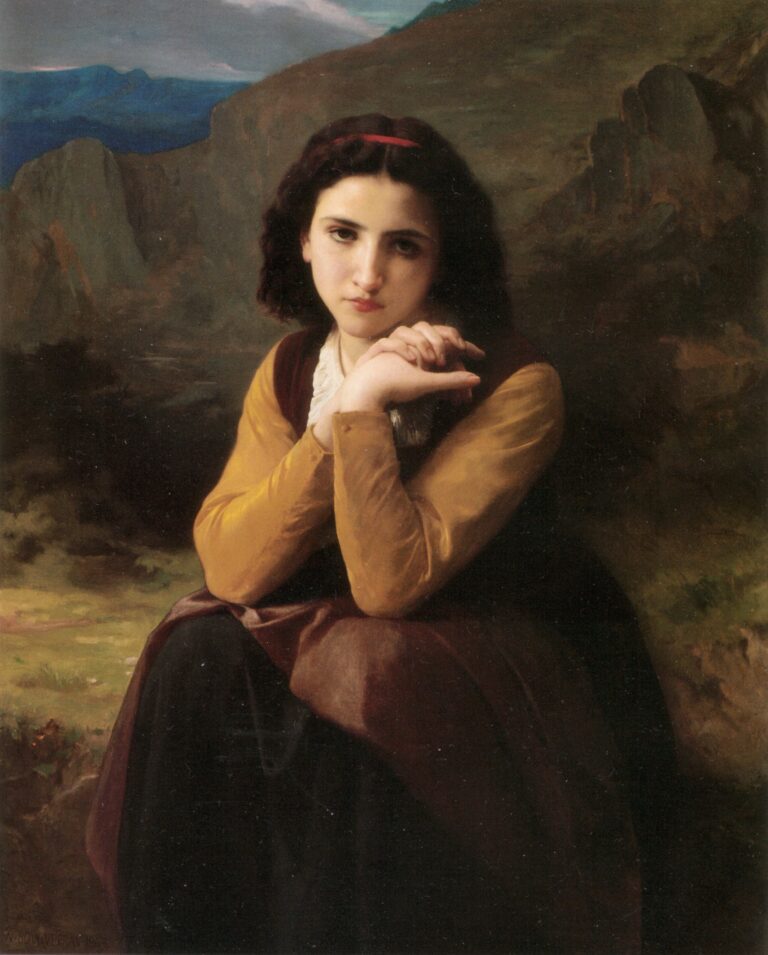 Mignon – William Bouguereau William Bouguereau