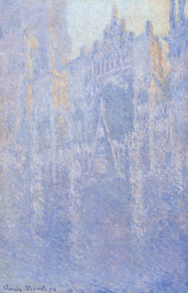 Le Portail, brouillard matinal (W1352) – Claude Monet Claude Monet