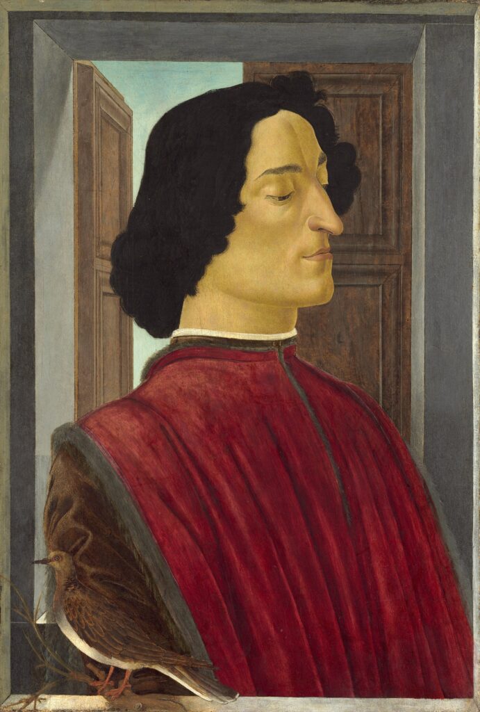 Portrait de Giuliano de’ Medici (1453-1478) – Sandro Botticelli Sandro Botticelli