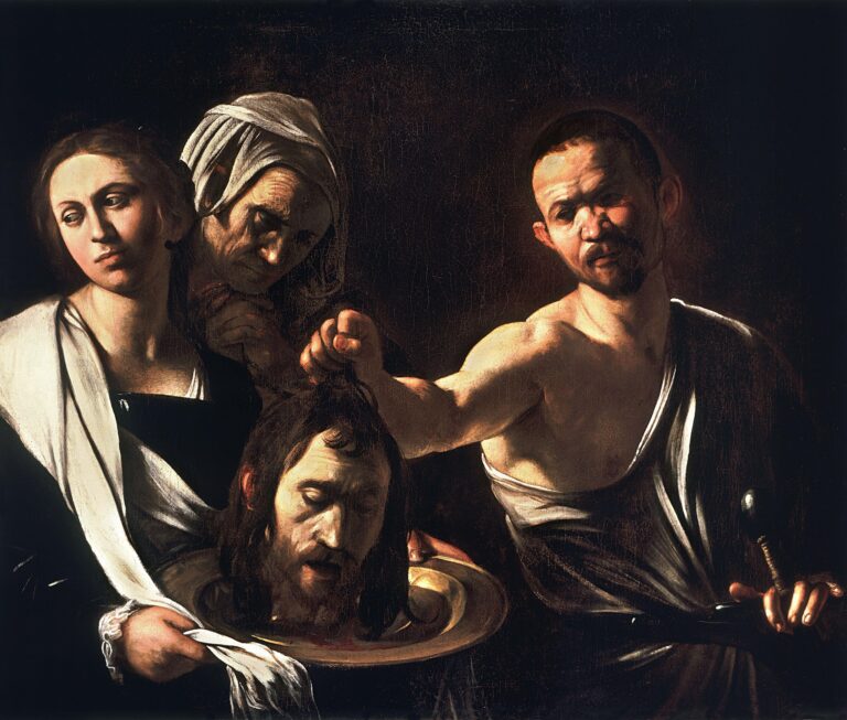 Salomé reçoit la tête de Saint Jean Baptiste – Caravage Le Caravage