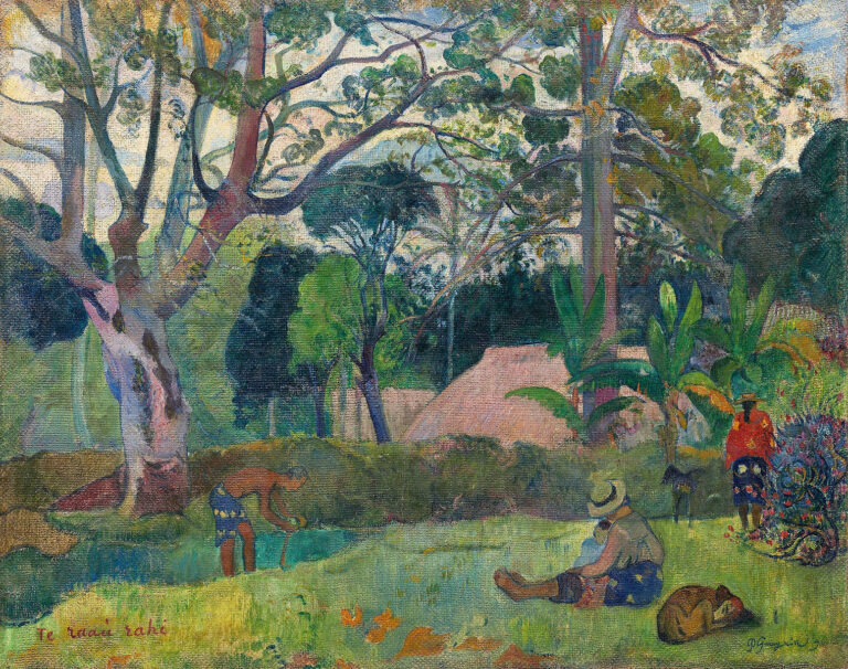 Le grand arbre – Paul Gauguin Paul Gauguin