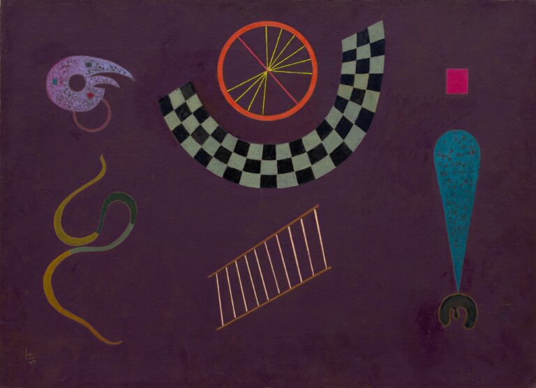 Ruban avec des carrés – Vassily Kandinsk Vassily Kandinsky