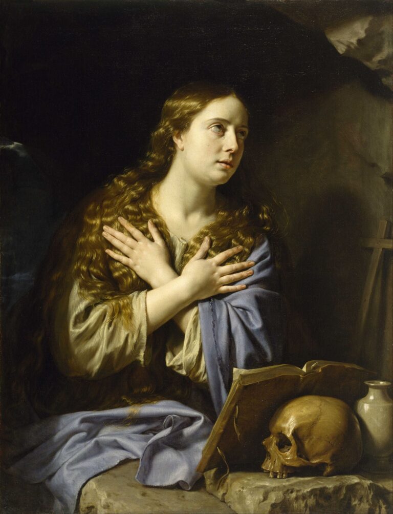 La Magdalena repentante – Philippe de Champaigne Philippe de Champaigne