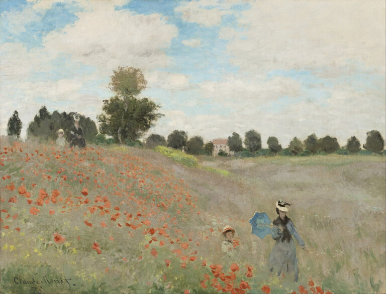 Les Coquelicots – Claude Monet : Une Reproduction d’Art Exceptionnelle Claude Monet