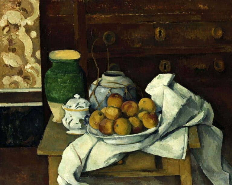 Nature morte à la commode – Paul Cézanne Paul Cézanne