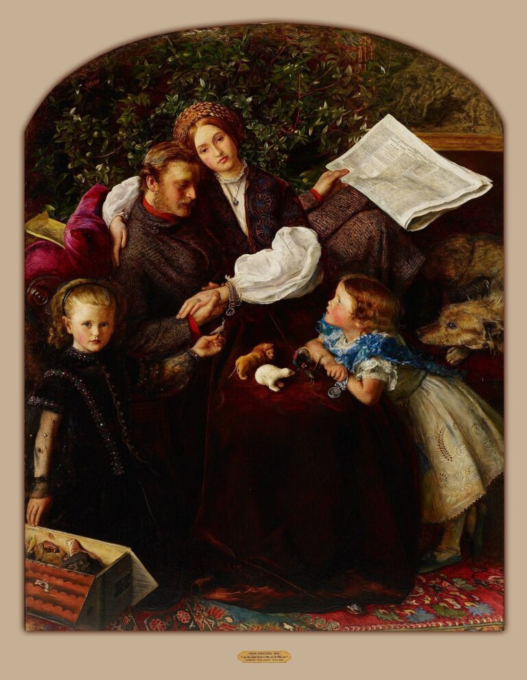 La paix conclue – John Everett Millais John Everett Millais