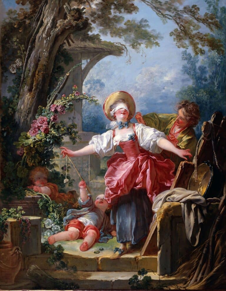 Le buffle de l’aveugle – Jean-Honoré Fragonard Jean-Honoré Fragonard