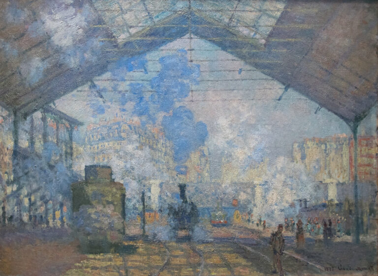 La Gare Saint-Lazare – Claude Monet Claude Monet