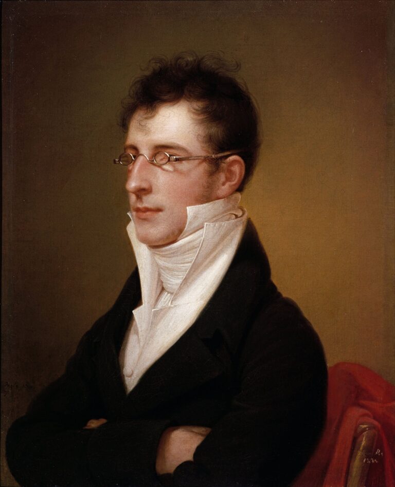 Portrait de Rubens Peale, 1807 – Rembrandt Peale Rembrandt Peale