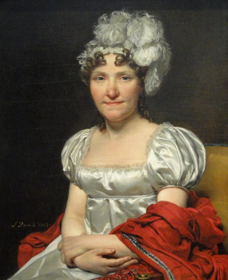 Portrait de marguerite charlotte david – Jacques-Louis David Jacques-Louis David