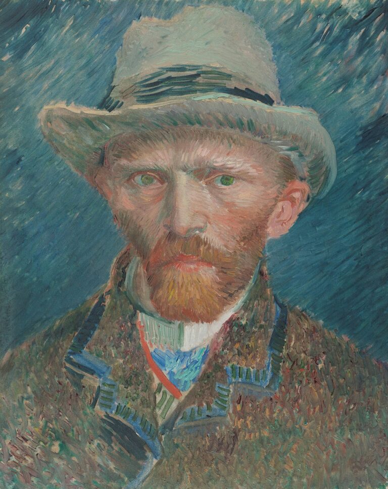 Autoportrait,1886 – Van Gogh Autoportraits de Vincent van Gogh