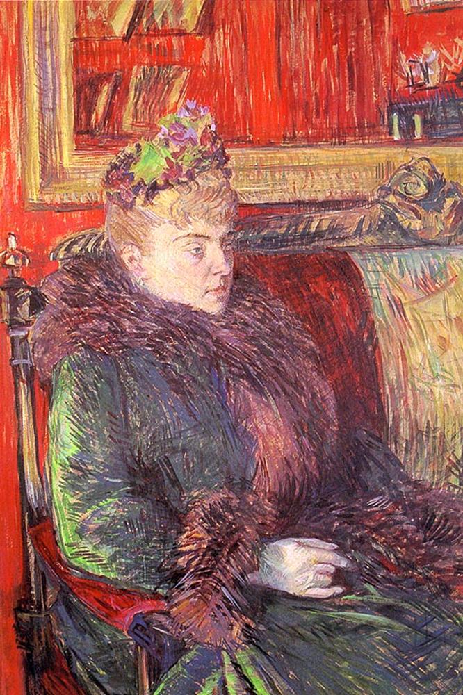 Madame de Gortzikoff – Toulouse Lautrec Henri de Toulouse-Lautrec